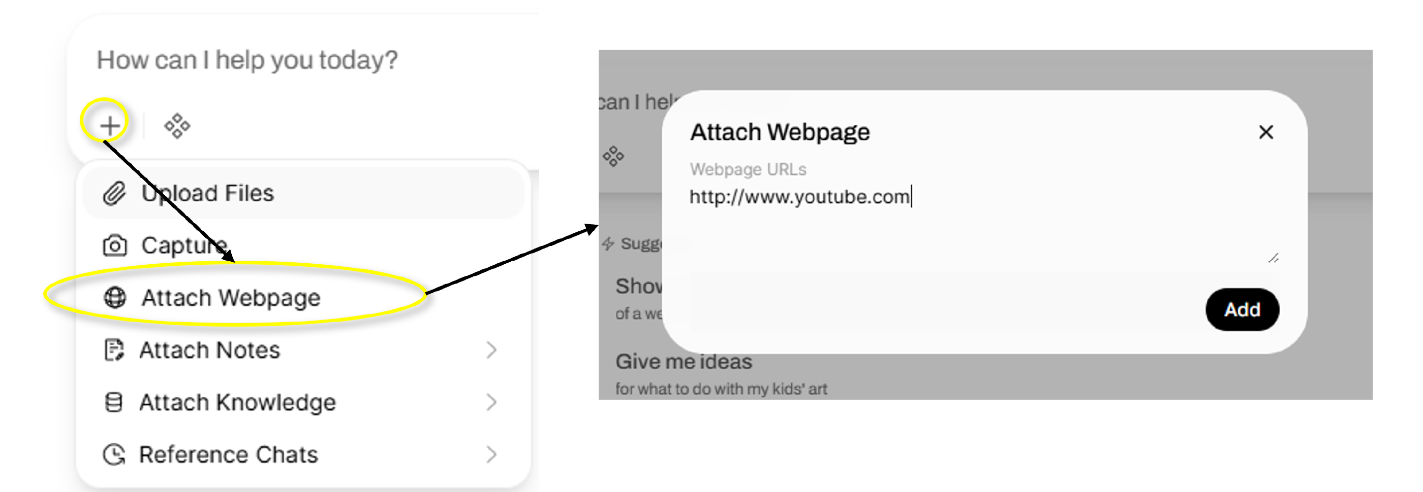 Adding Specific Website Context