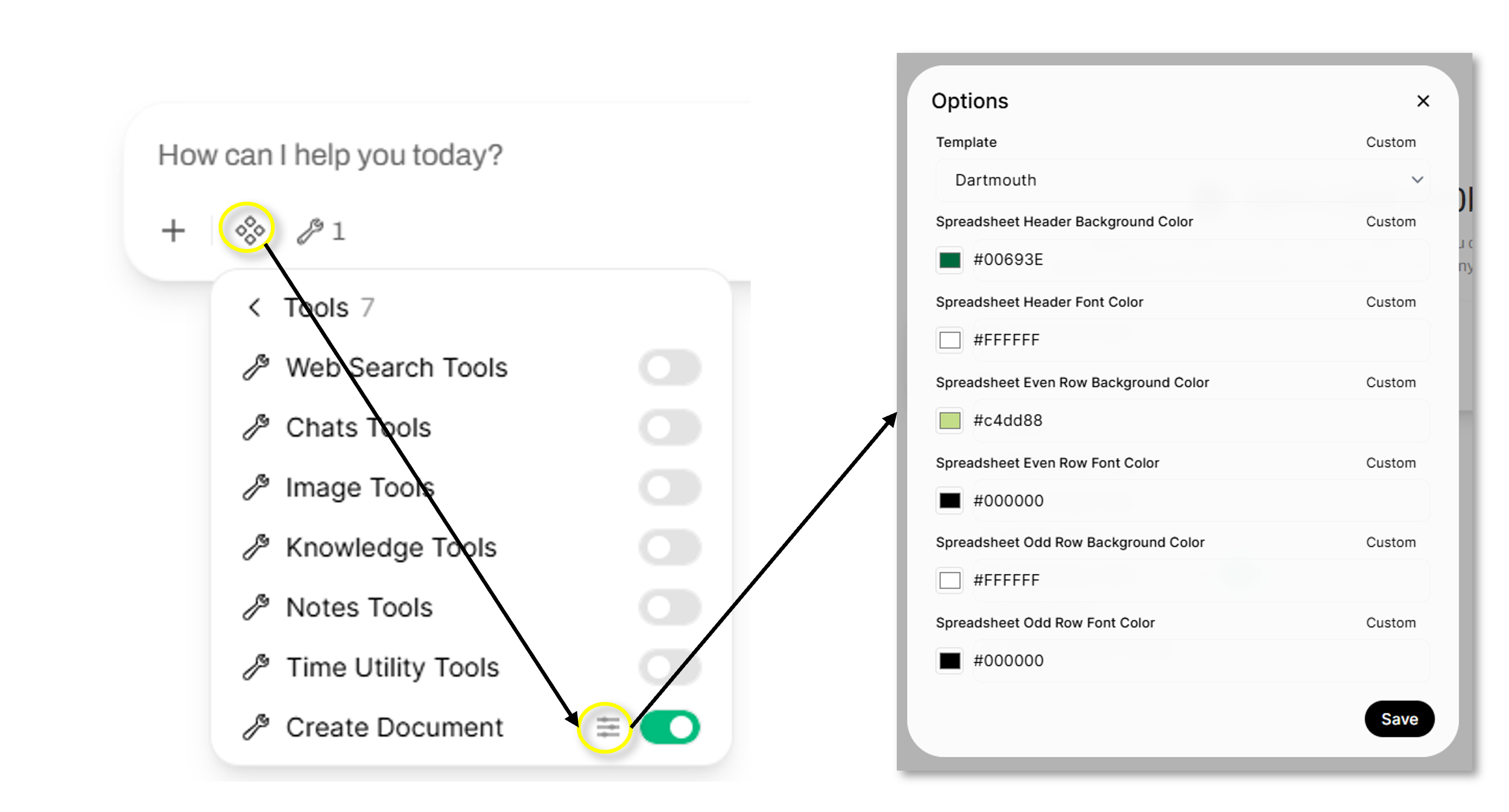 Accessing Tool Configuration