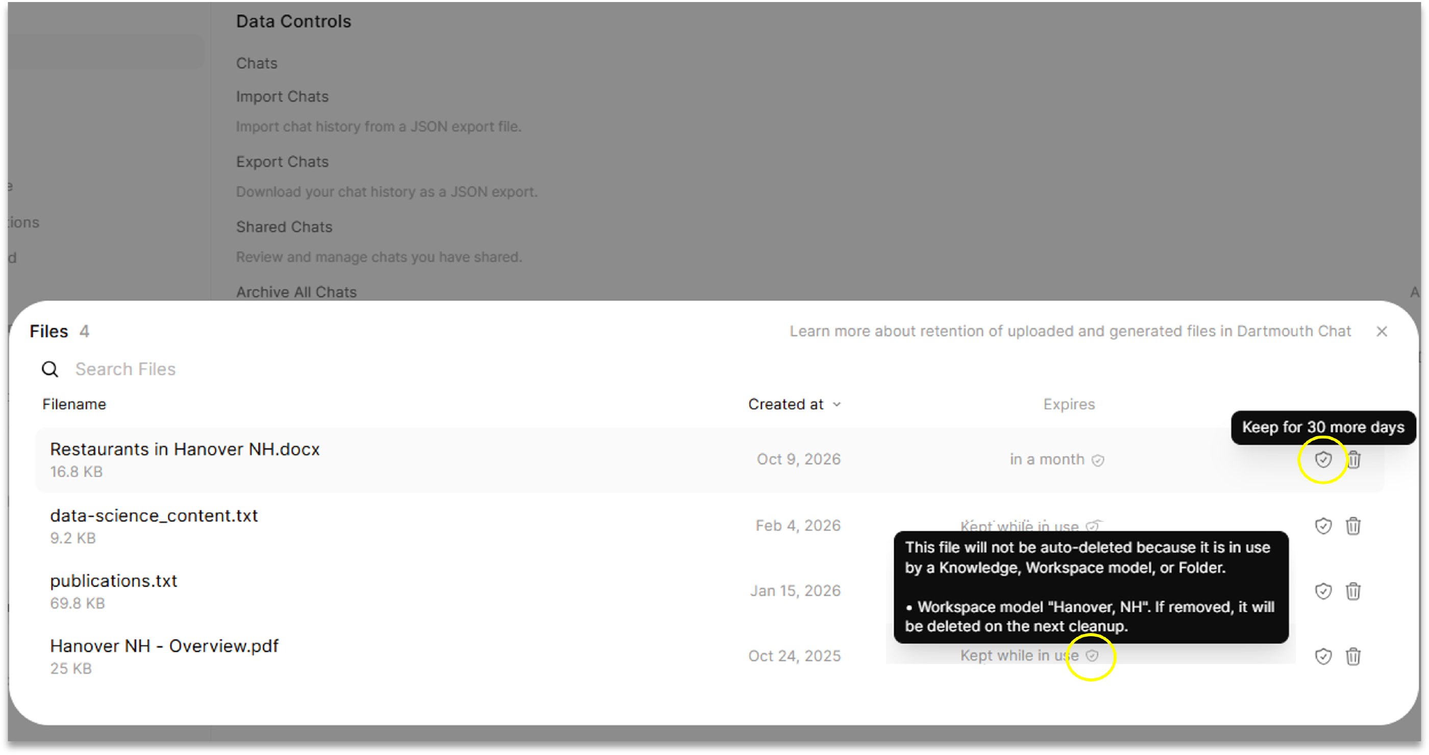 Manage Files