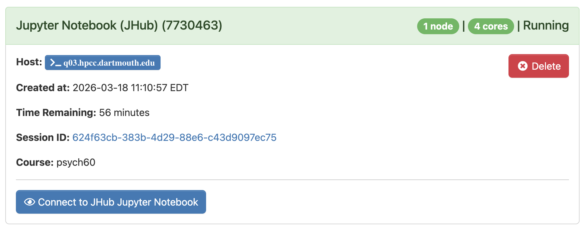 Noetbook Server Running