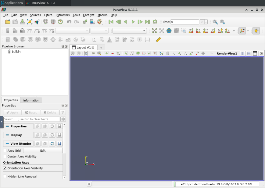 ParaView Interface