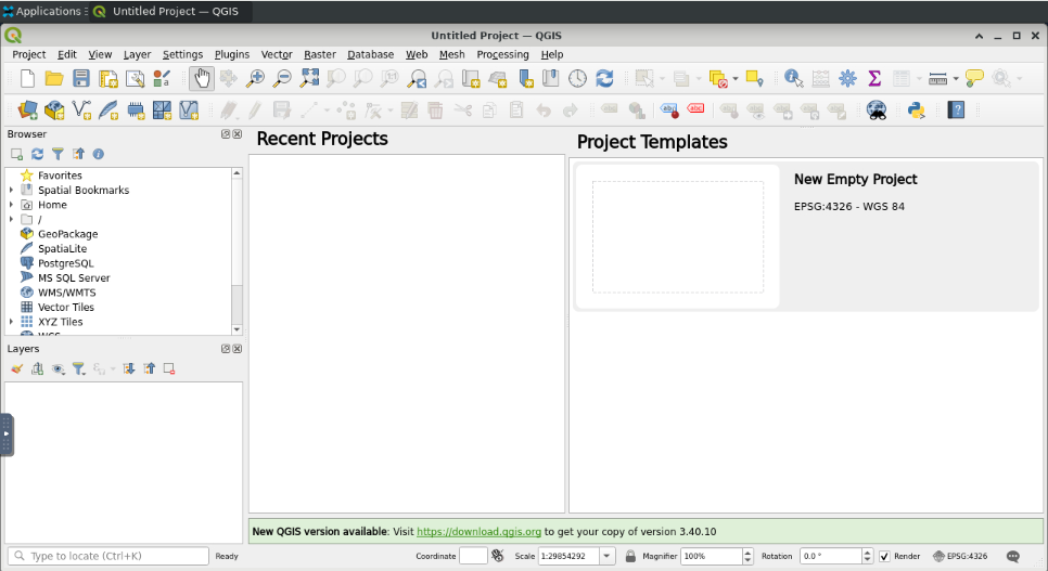 QGIS Interface